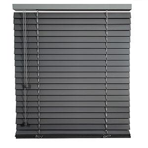 50mm Cordless Basswood Blind Grey