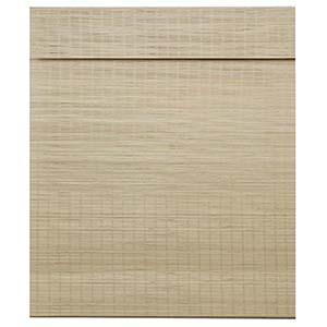 Cordless Bamboo Roman Shade-Seaside