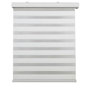 Cordless Zebra Shade White