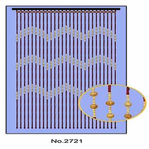 Wood Door Curtains 2721