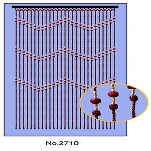 Wooden Door Curtain 2718