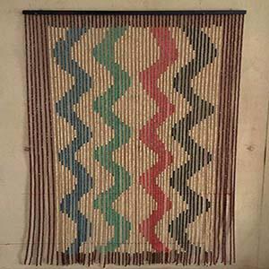 Wooden Door Curtain 9004