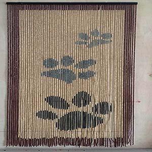 Wooden Door Curtain 9005